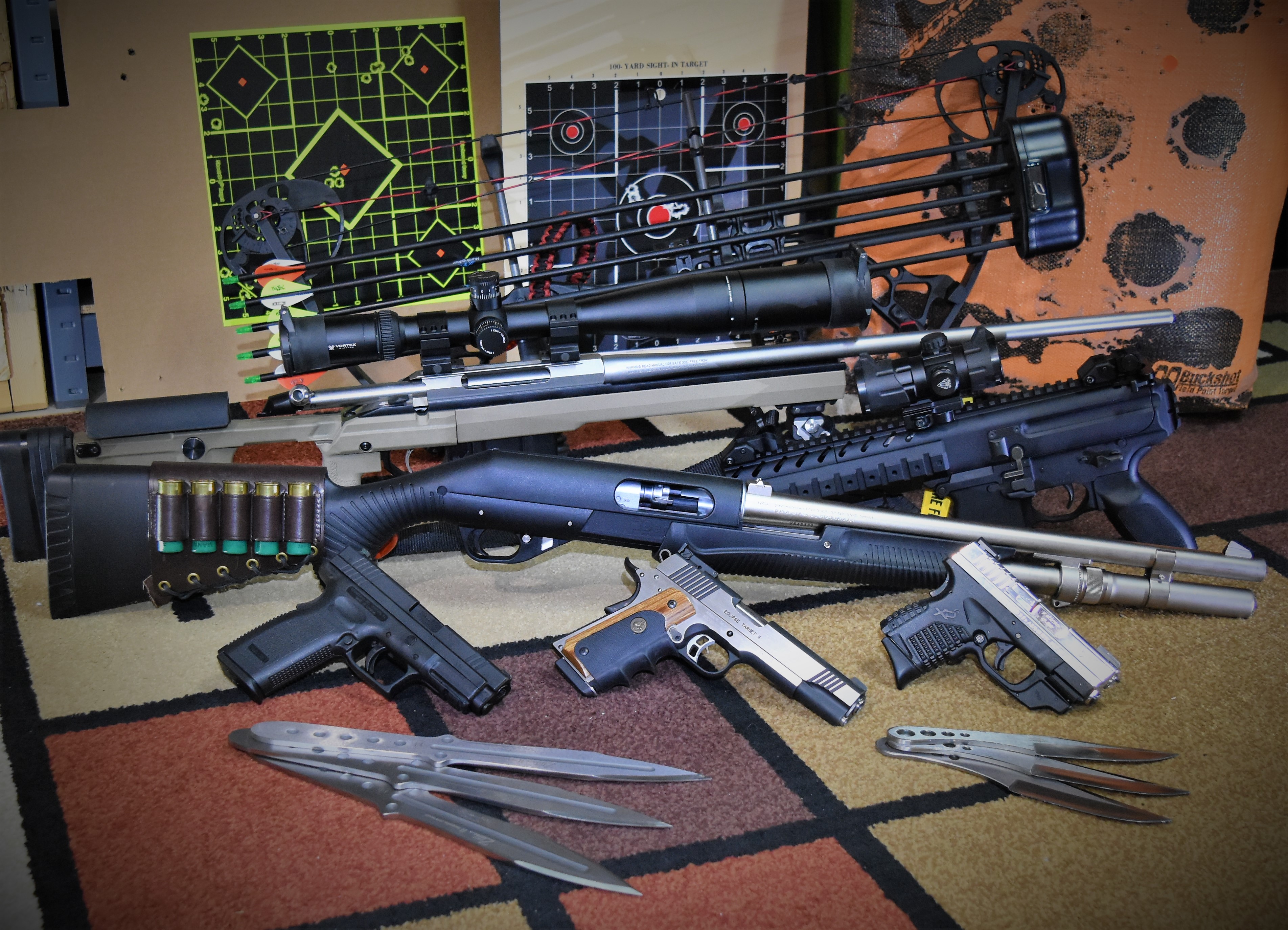 In The Target Zone | Marksmanship, Guns, Knives, Archery